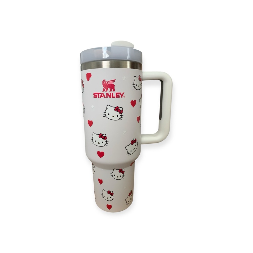 White Stanley Hello Kitty Tumbler